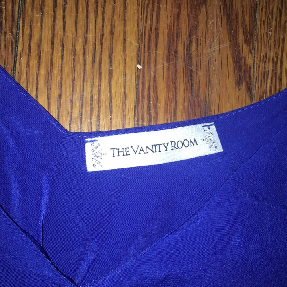 Never worn blue dress
